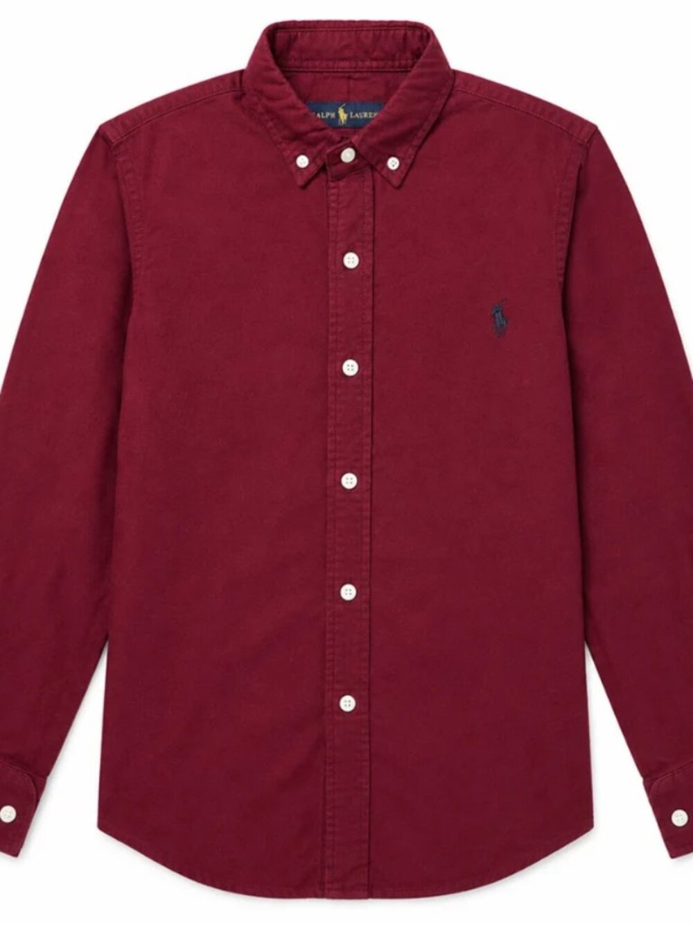 Polo Ralph Lauren Men's Oxford Cotton Long Sleeve Shirt / 2XL